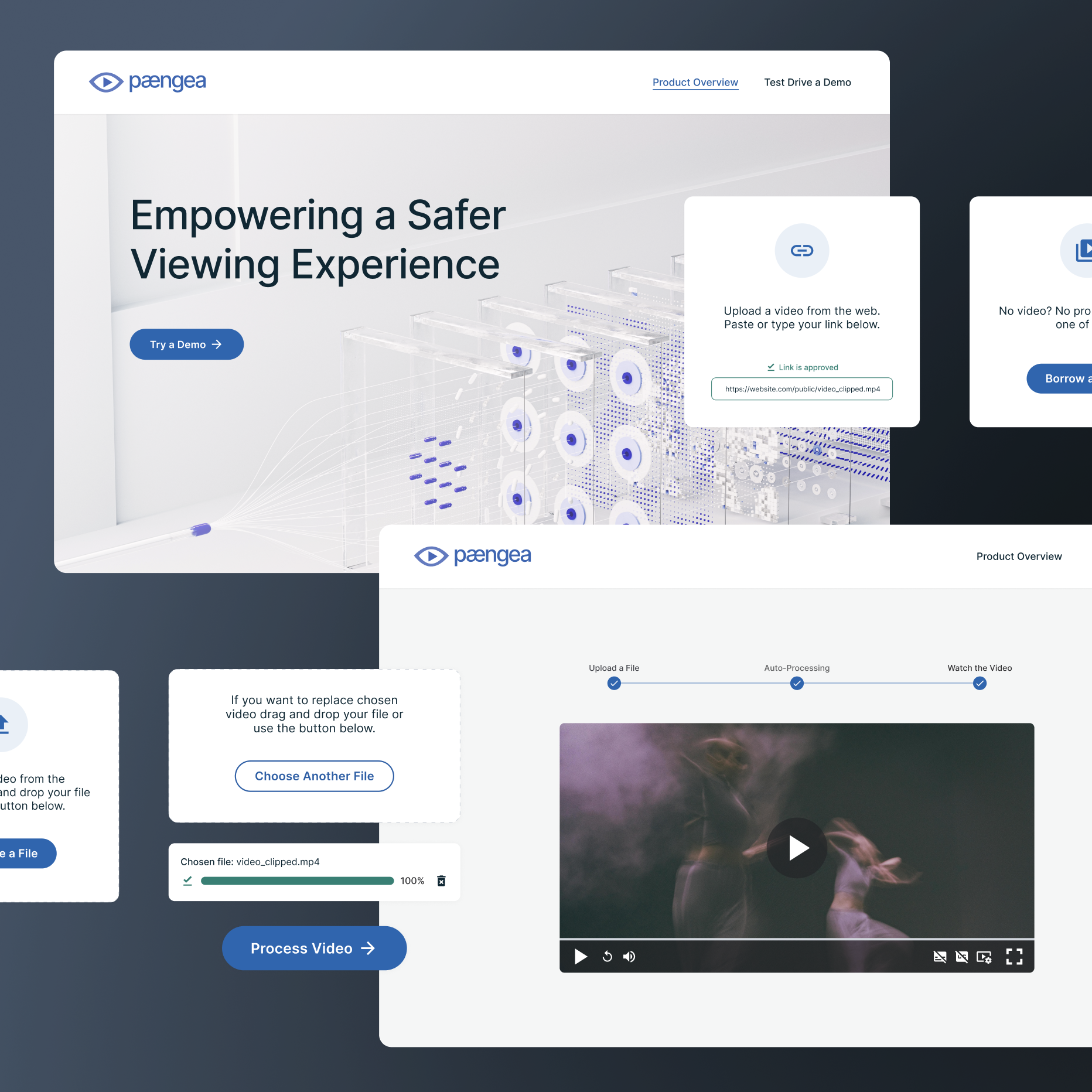 Video-processing platform for people with light sensitivity