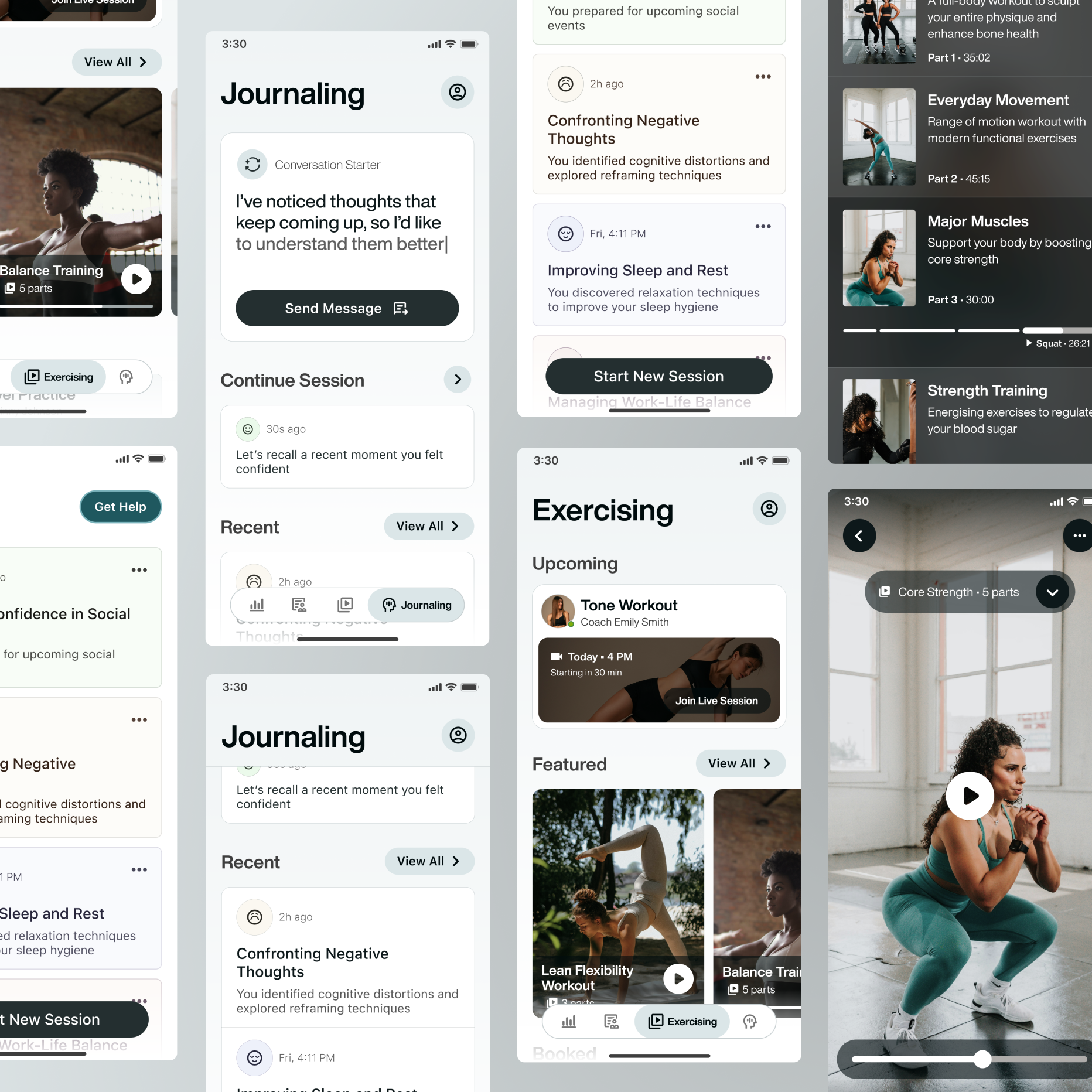 Physio mobile app